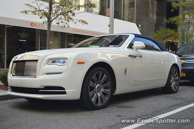 Rolls-Royce Dawn spotted in Manhattan, New York