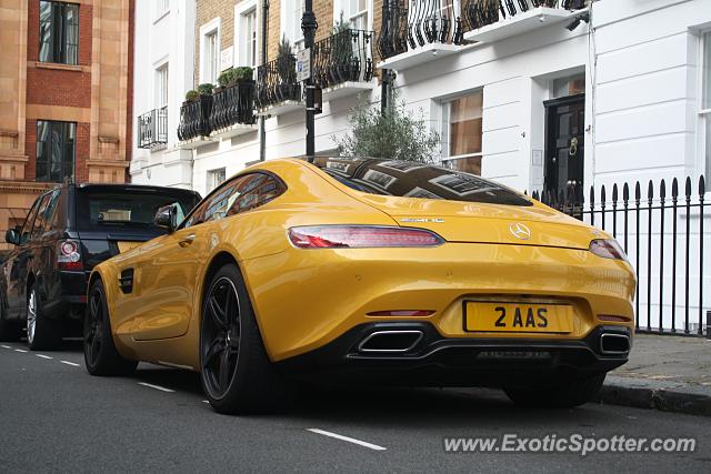 Mercedes AMG GT spotted in London, United Kingdom