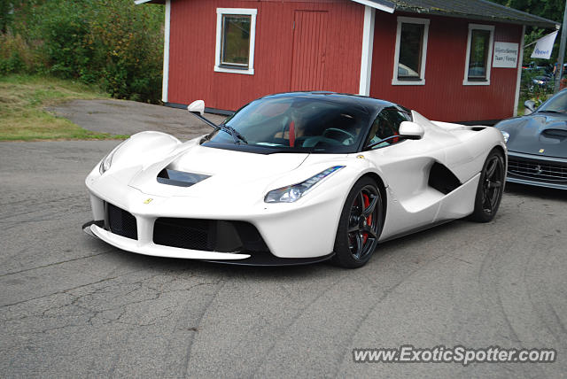 Ferrari LaFerrari spotted in Kågeröd, Sweden
