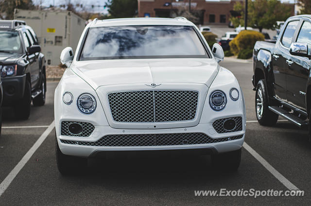 Bentley Bentayga spotted in LoneTree, Colorado