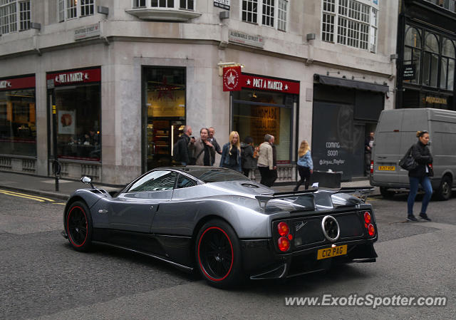 Pagani Zonda spotted in London, United Kingdom