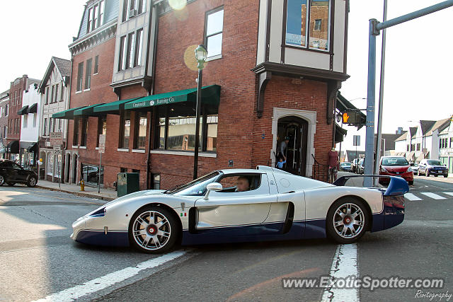 Maserati MC12 spotted in Greenwich, Connecticut