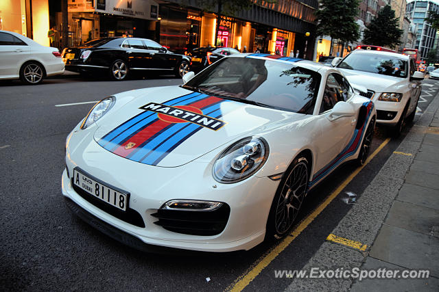 Porsche 911 Turbo spotted in London, United Kingdom
