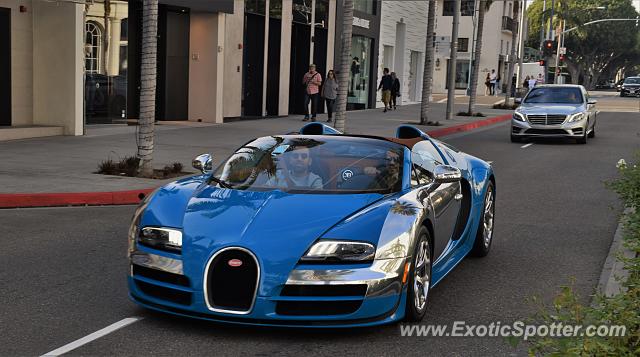 Bugatti Veyron spotted in Beverly Hills, California