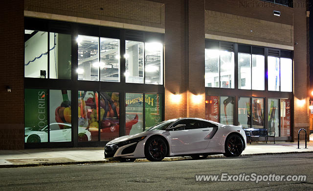 Acura NSX spotted in Raleigh, North Carolina