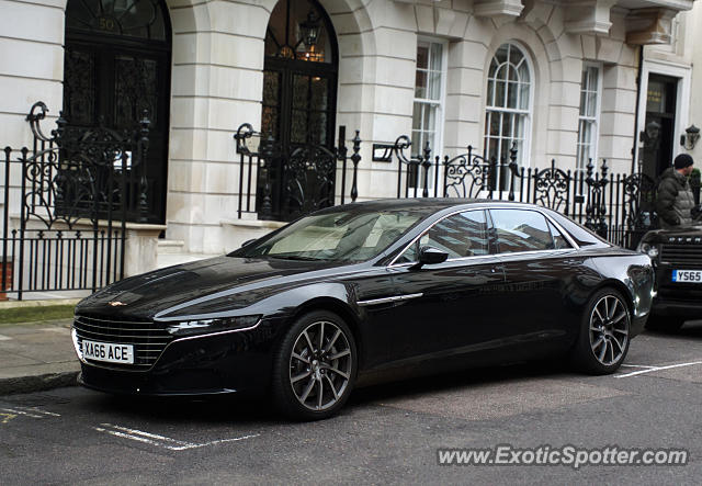 Aston Martin Lagonda spotted in London, United Kingdom