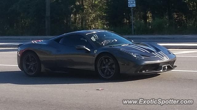 Ferrari 458 Italia spotted in Riverview, Florida