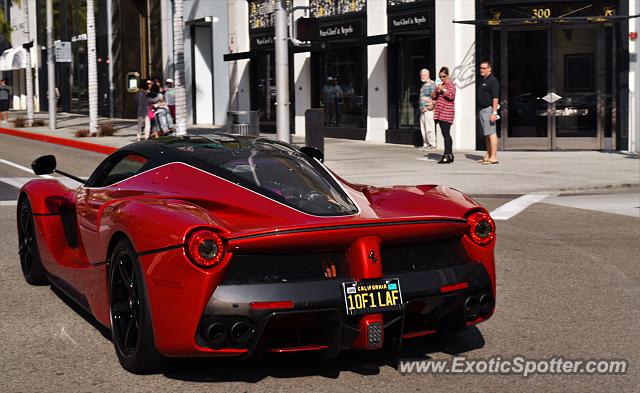 Ferrari LaFerrari spotted in Beverly Hills, California