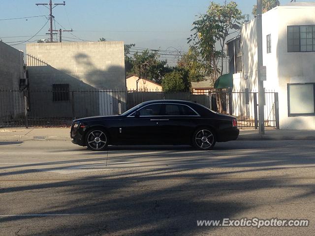 Rolls-Royce Ghost spotted in Monterey Park, California