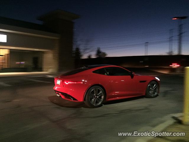 Jaguar F-Type spotted in Castle Pines, Colorado