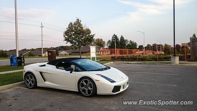 Lamborghini Gallardo spotted in London, Ontario, Canada