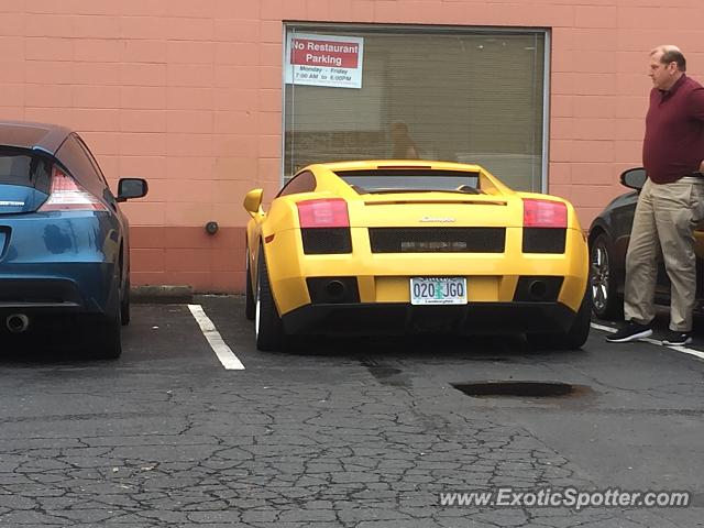 Lamborghini Gallardo spotted in Portland, Oregon