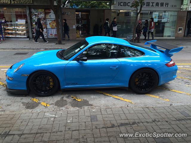 Porsche 911 GT3 spotted in Hong Kong, China