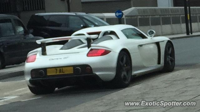 Porsche Carrera GT spotted in London, United Kingdom