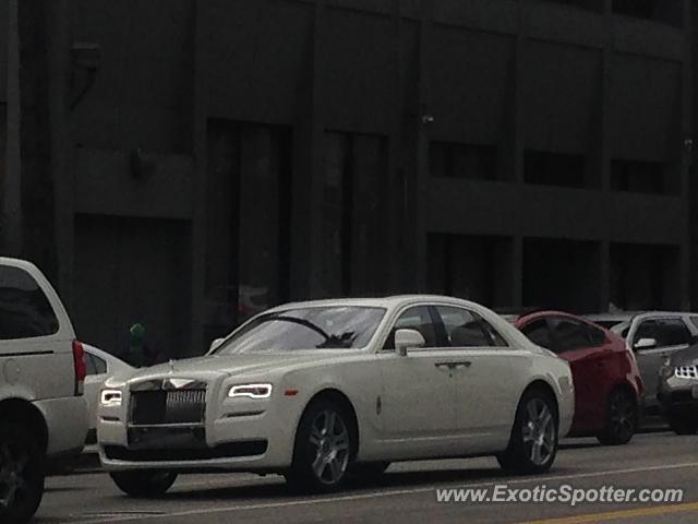 Rolls-Royce Ghost spotted in Hollywood, California