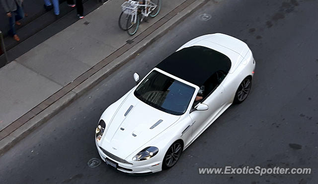 Aston Martin DBS spotted in Toronto, Canada
