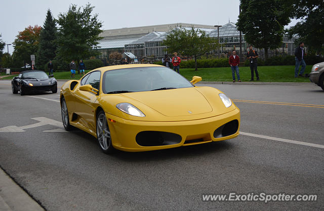Ferrari F430 spotted in Lake Forest, Illinois