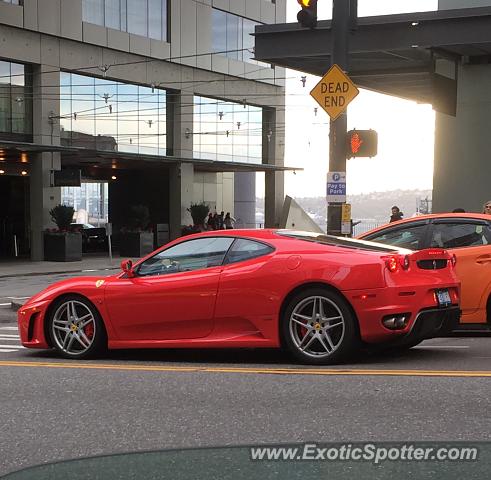 Ferrari F430 spotted in Seattle, Washington