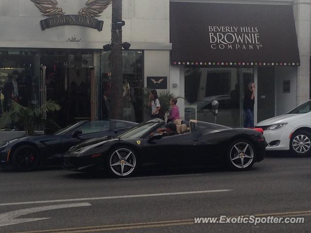 Ferrari 458 Italia spotted in Beverly Hills, California