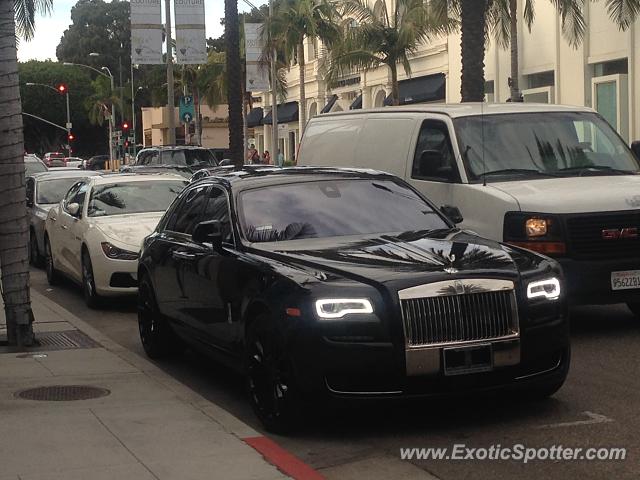 Rolls-Royce Ghost spotted in Beverly Hills, California