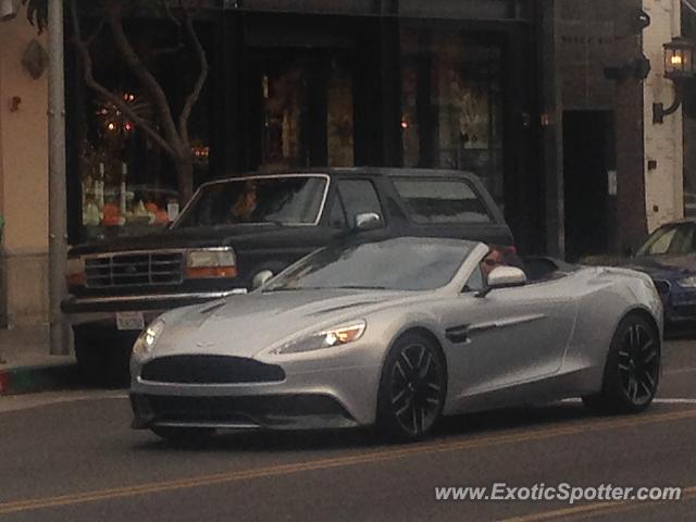 Aston Martin Vanquish spotted in Beverly Hills, California
