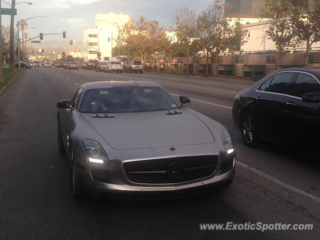 Mercedes SLS AMG spotted in Beverly Hills, California