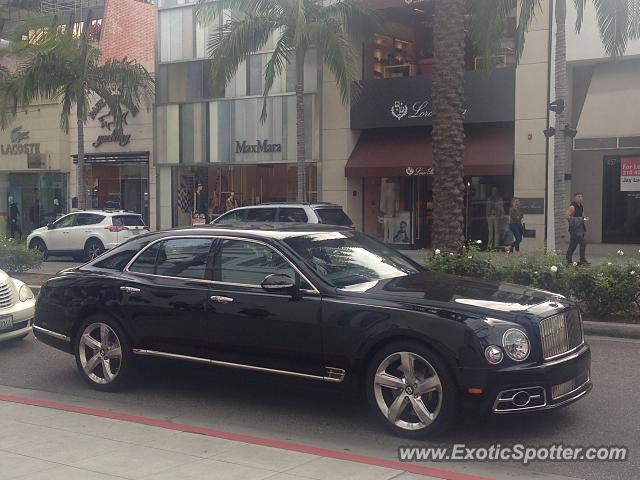 Bentley Mulsanne spotted in Beverly Hills, California