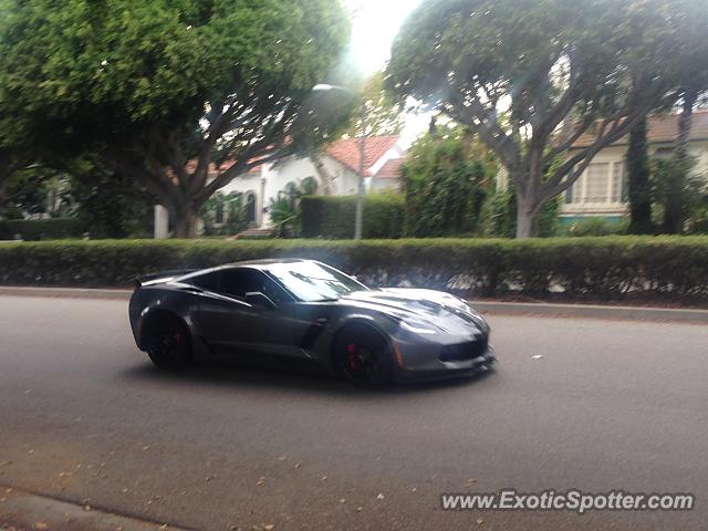 Chevrolet Corvette Z06 spotted in Beverly Hills, California