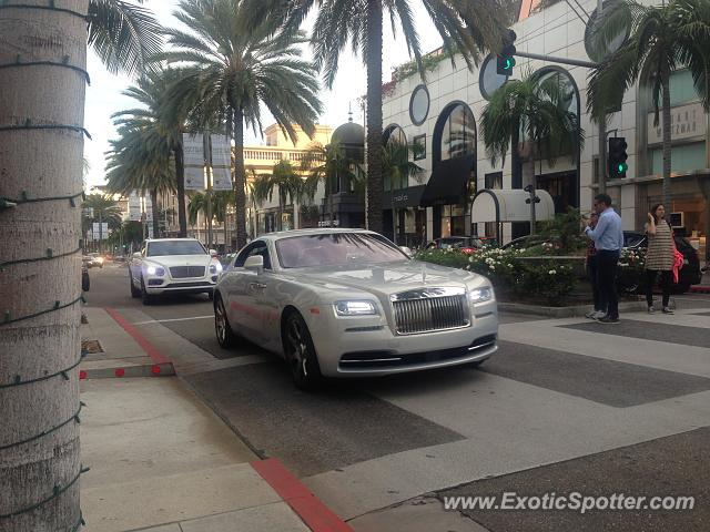 Bentley Bentayga spotted in Beverly Hills, California
