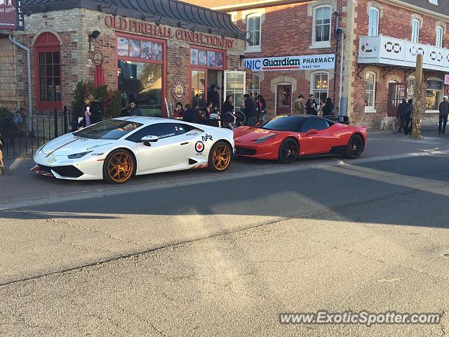 Lamborghini Huracan spotted in Unionville, Canada