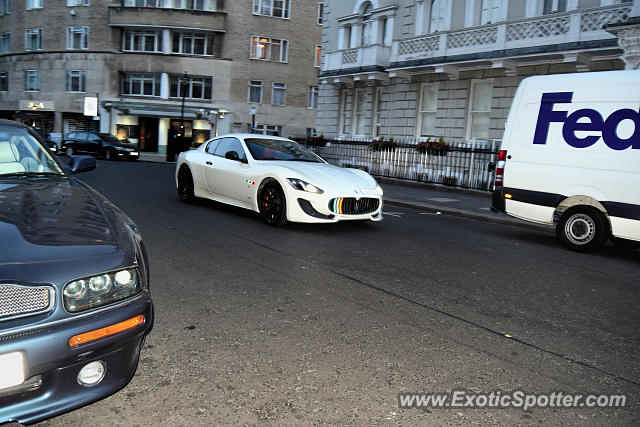 Maserati GranTurismo spotted in London, United Kingdom