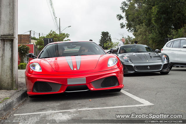 Ferrari 599GTO spotted in Curitiba, Brazil
