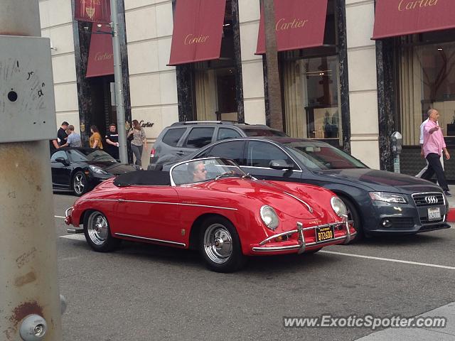 Porsche 356 spotted in Beverly Hills, California