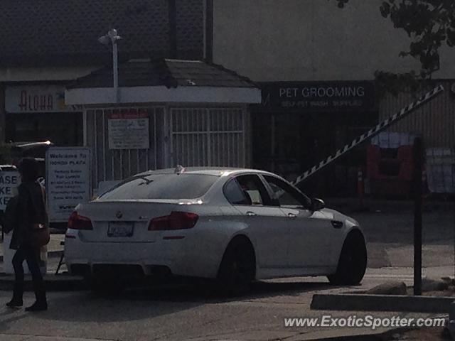 BMW M5 spotted in Little Tokyo, LA, California