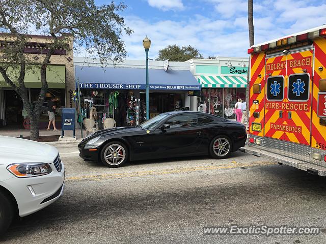 Ferrari 612 spotted in Delray Beach, Florida