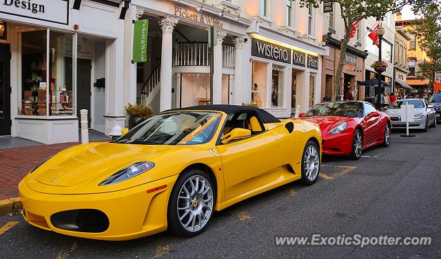 Ferrari F430 spotted in Red Bank, New Jersey