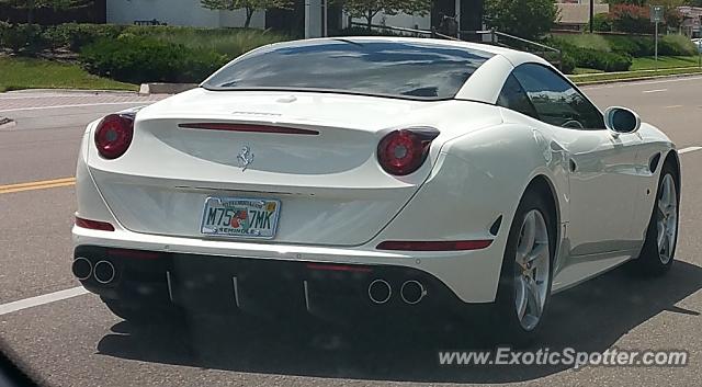 Ferrari California spotted in Orlando, United States