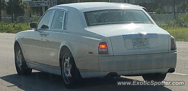Rolls-Royce Phantom spotted in Orlando, United States