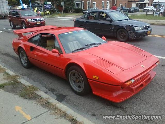 Ferrari 308 spotted in Watkins Glen, New York