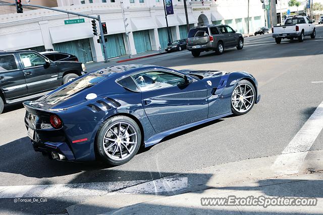 Ferrari F12 spotted in Beverly Hills, California
