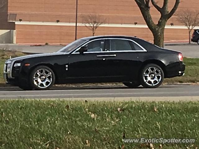 Rolls-Royce Ghost spotted in West Des Moines, Iowa