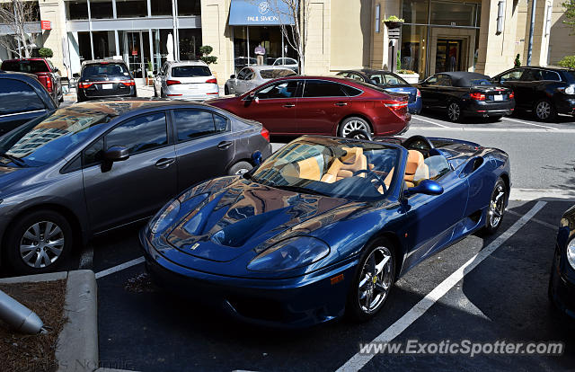 Ferrari 360 Modena spotted in Charlotte, North Carolina