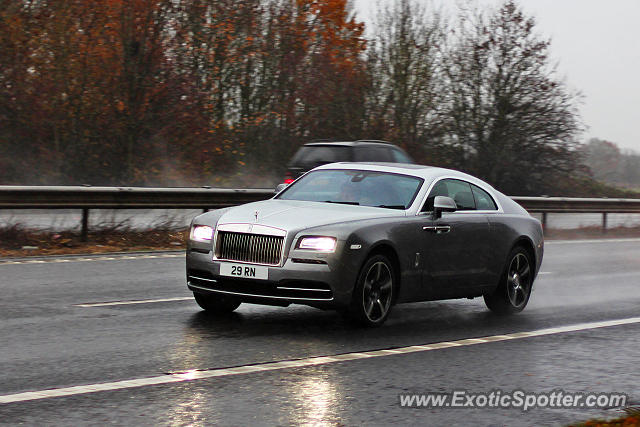 Rolls-Royce Wraith spotted in Cambridge, United Kingdom