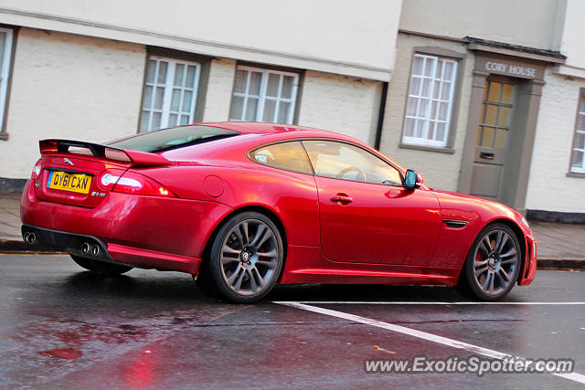 Jaguar XKR-S spotted in Cambridge, United Kingdom