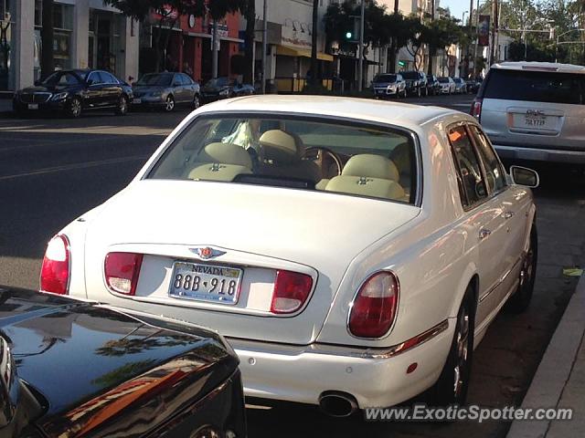 Bentley Arnage spotted in Beverly Hills, California