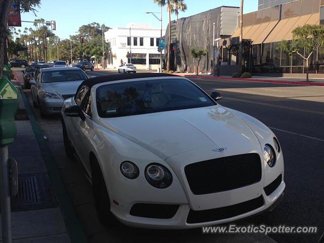 Bentley Continental spotted in Beverly Hills, California