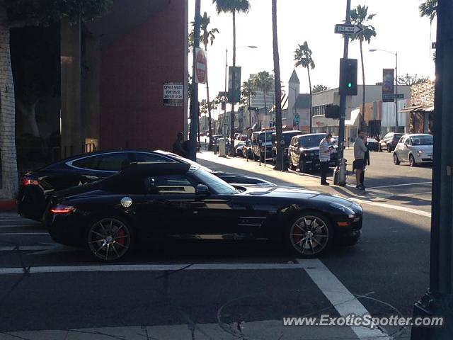 Mercedes SLS AMG spotted in Beverly Hills, California