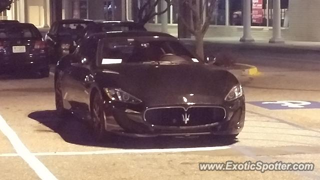 Maserati GranTurismo spotted in Brick, New Jersey
