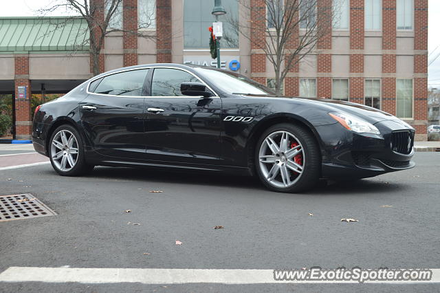 Maserati Quattroporte spotted in Summit, New Jersey