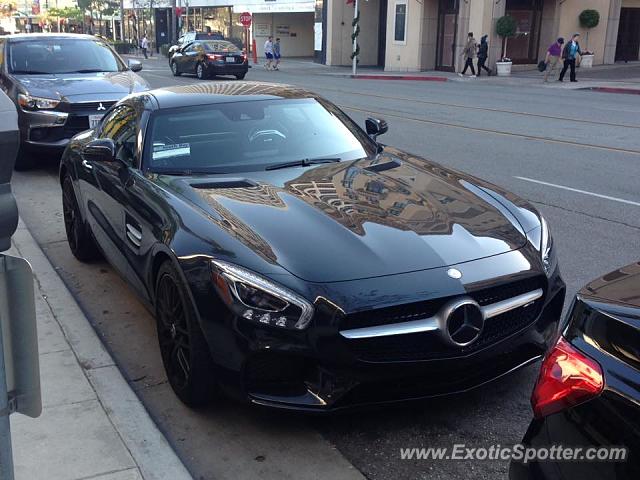 Mercedes AMG GT spotted in Beverly Hills, California